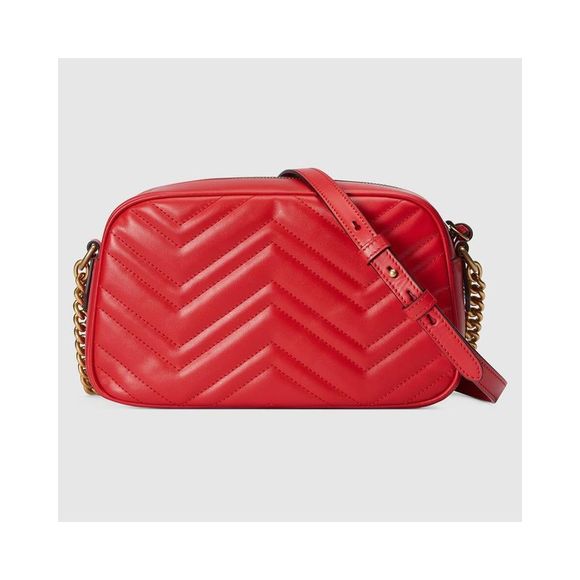 Gucci Quilted Chain Shoulder Bag with Double G Detail - Picture 3 of 6